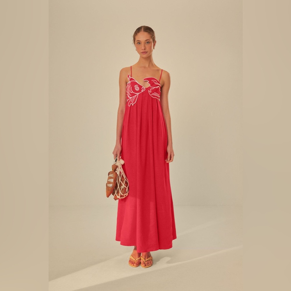 Farm Rio Fishtop Maxi Dress